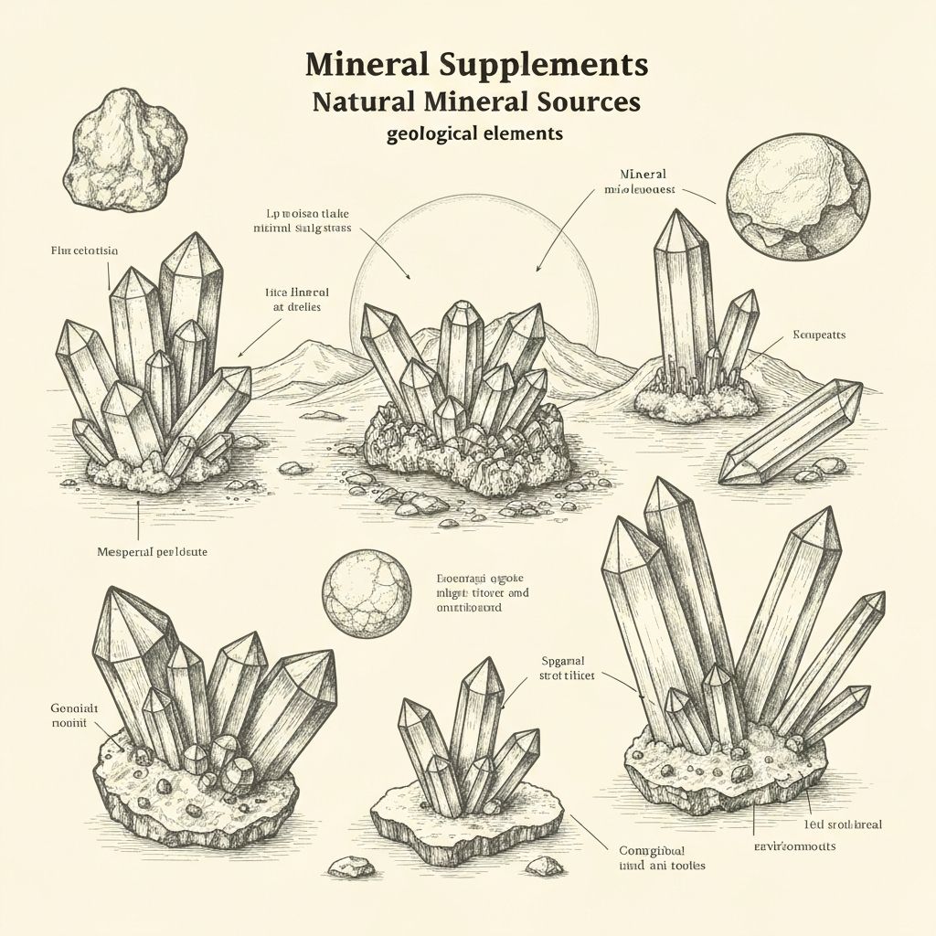 Mineralische Supplements