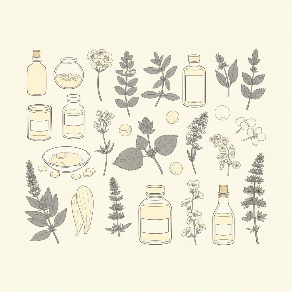 Pflanzlich basierte Supplements